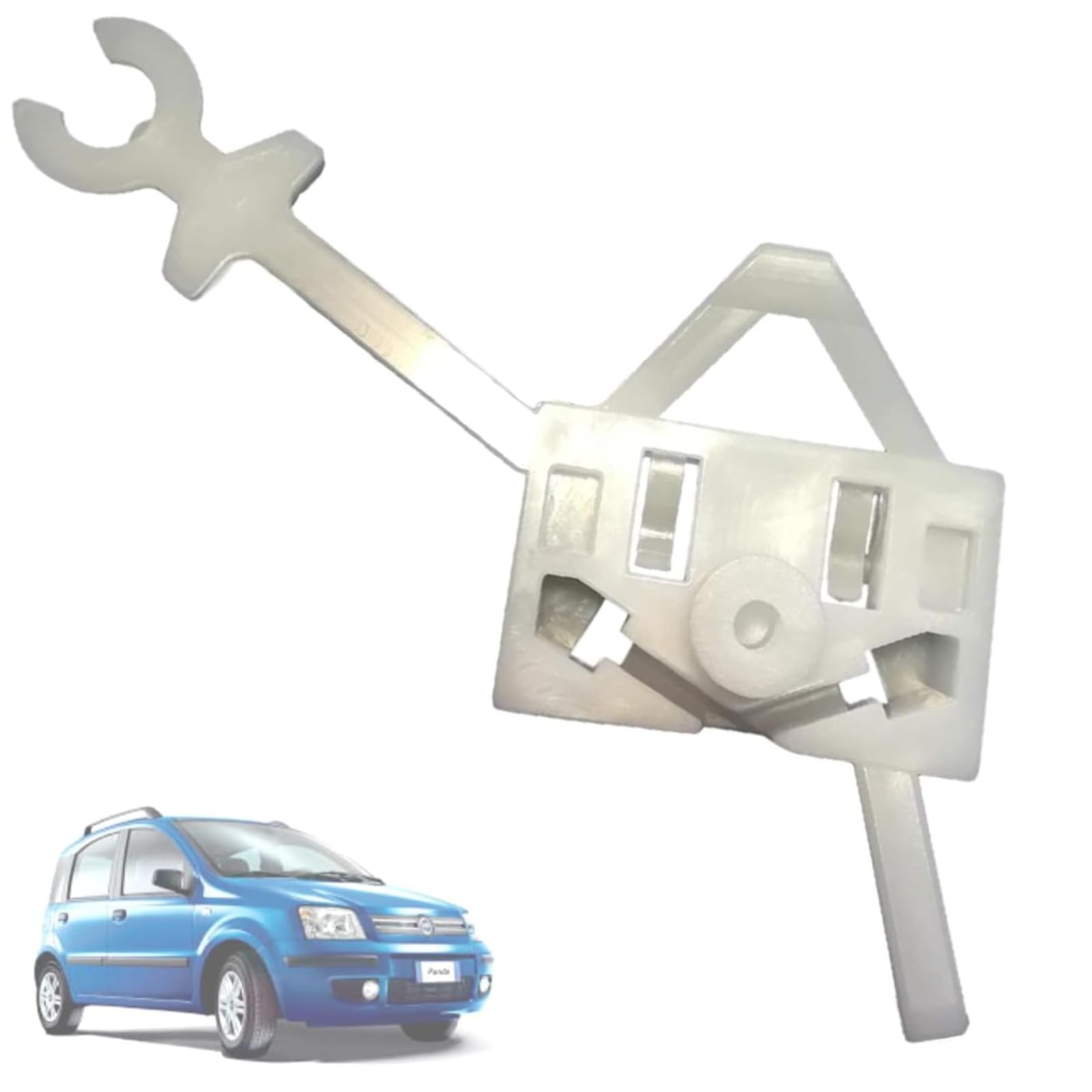 Twowinds - Clip Alzacristallo 99487781 Compatibili con Fiat Panda - Porta Anteriore Destra (lato passeggero) - Regolatore di Finestrini