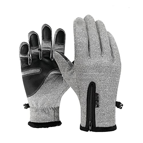 Gants d'hiver pour homme tactiles et antidérapants contre le gel