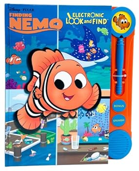 Hardcover Finding Nemo Electronic Look and Find Book
