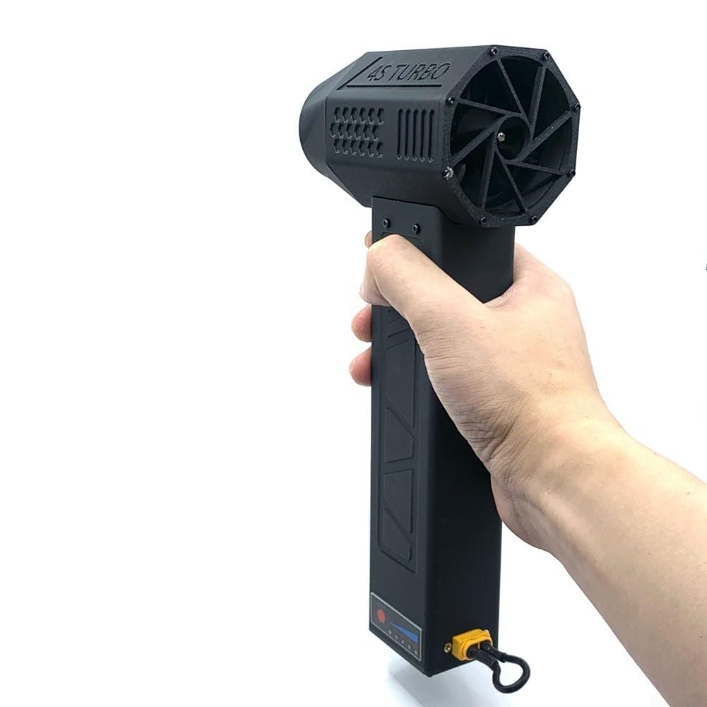 Plumero de aire comprimido, ventilador violento de motor grande de 50 mm, motor sin escobillas, conducto industrial, ventiladores secos para soplado de polvo industrial, limpieza de teclado