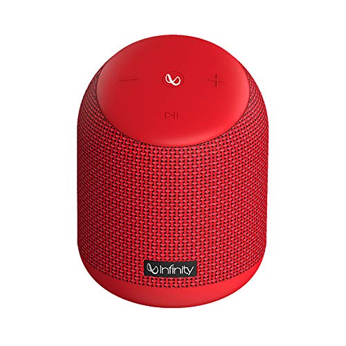 Infinity by Harman Fuze 200 Dual EQ Deep Bass 15W Portable Waterproof Wireless Speaker (Passion Red)