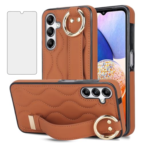 Coque Samsung Galaxy A14 5G avec anneau support pour appels vidéo