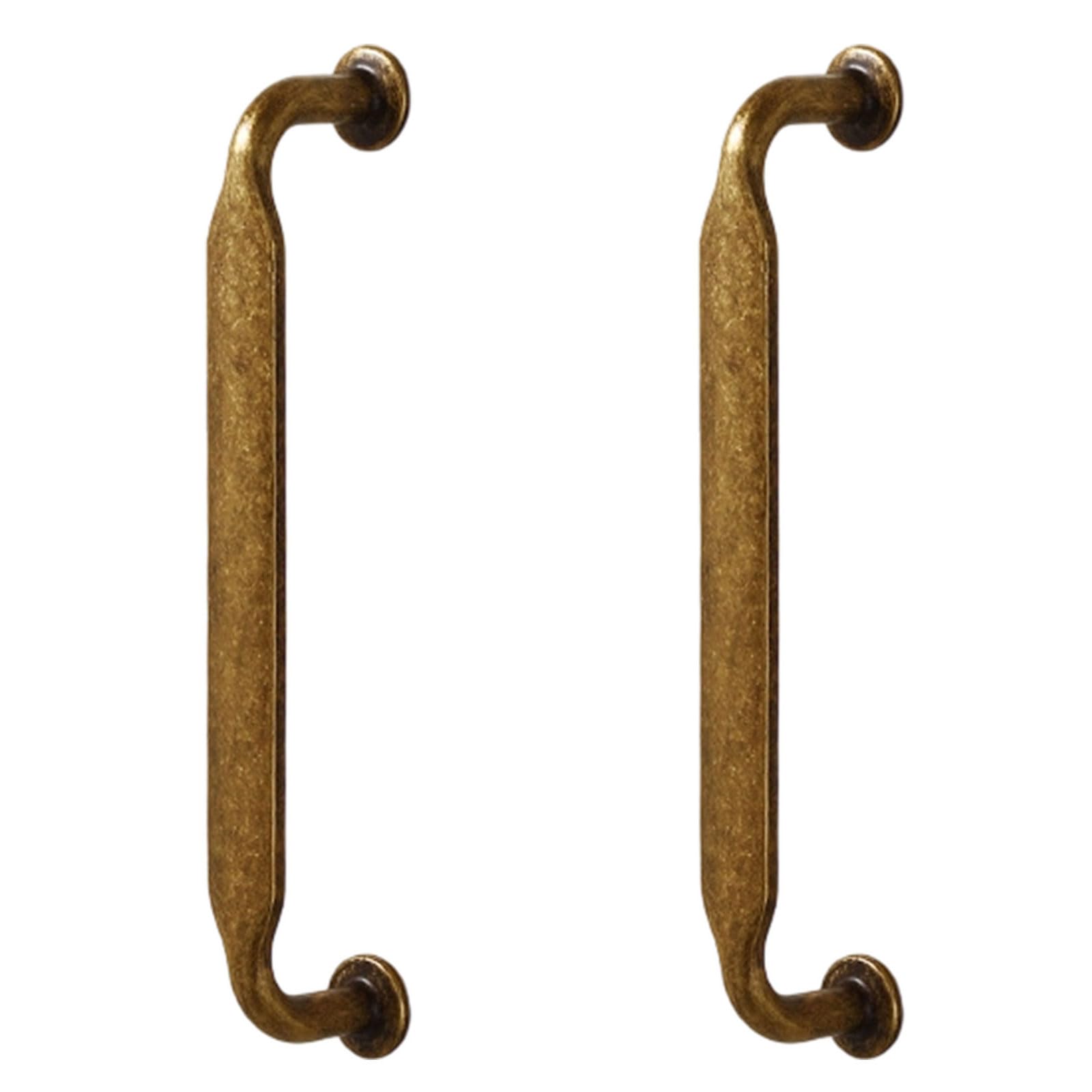 Thatiarry Antique Bronze 2Pcs Wardrobe Knob Zincs Alloy Cabinet Drawer Handle Cupboard Pulls Simple Furniture Decoration Zincs Alloy Cabinet Pull Knob