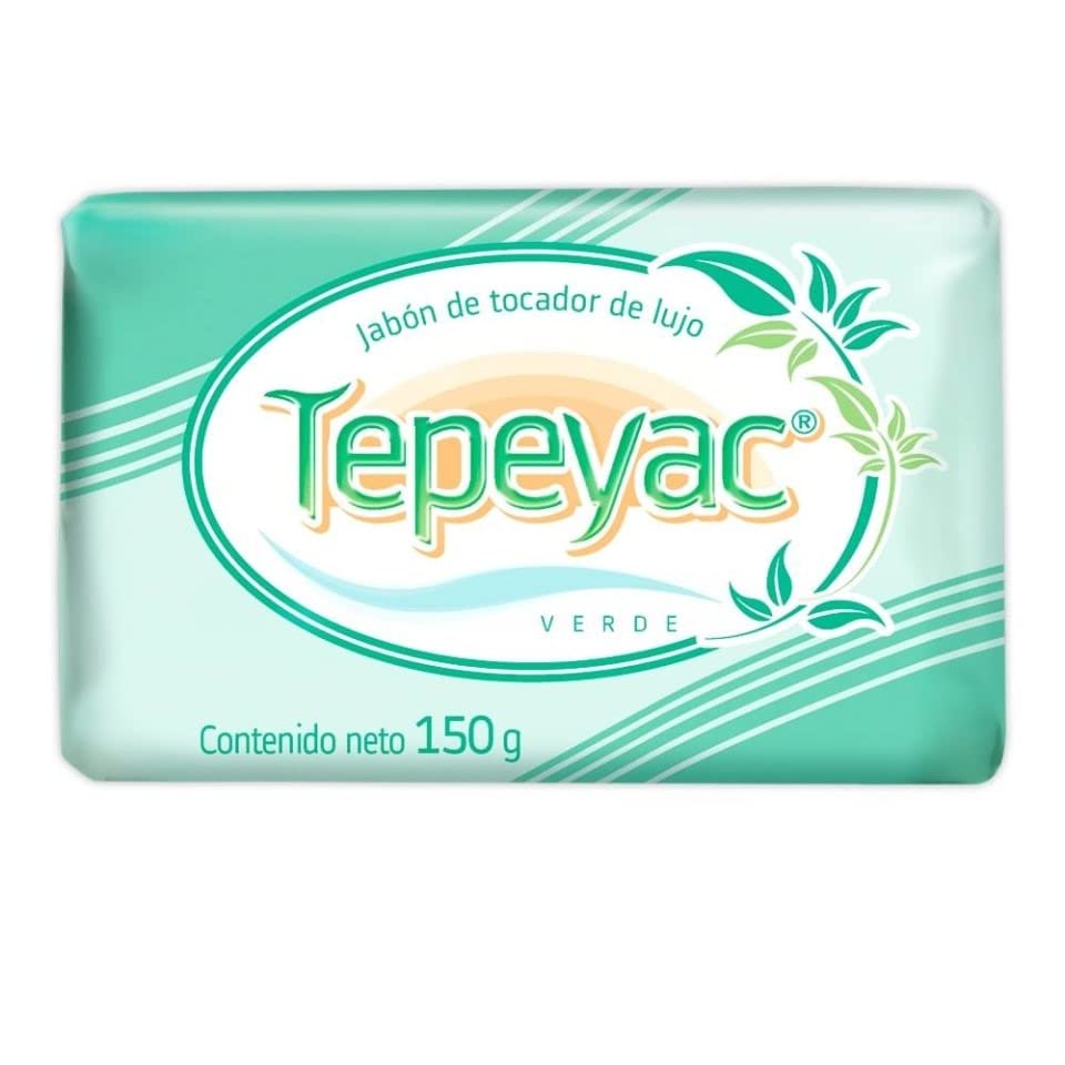 Jabones, Drugstore Tepeyac Jabon Verde, 150g - Caja de 40