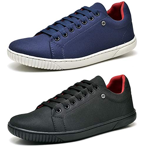 Kit 2 Pares Sapatênis Casual Masculino DUBUY 940DB Tamanho:39;cor:Preto;gênero:Masculino