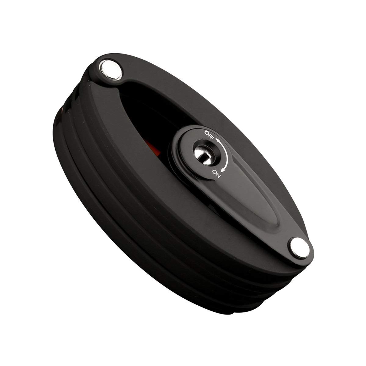 Dispositif antivol pliable compact haute sécurité pour batterie moto