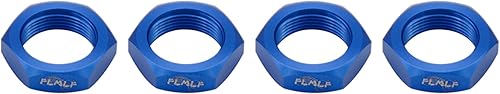 Miniatura 24 de FLMLF Juego de tuercas de rueda de aluminio 24MM rojo para 1/5 escala Hpi RV Km Baja 5b RC piezas de coche