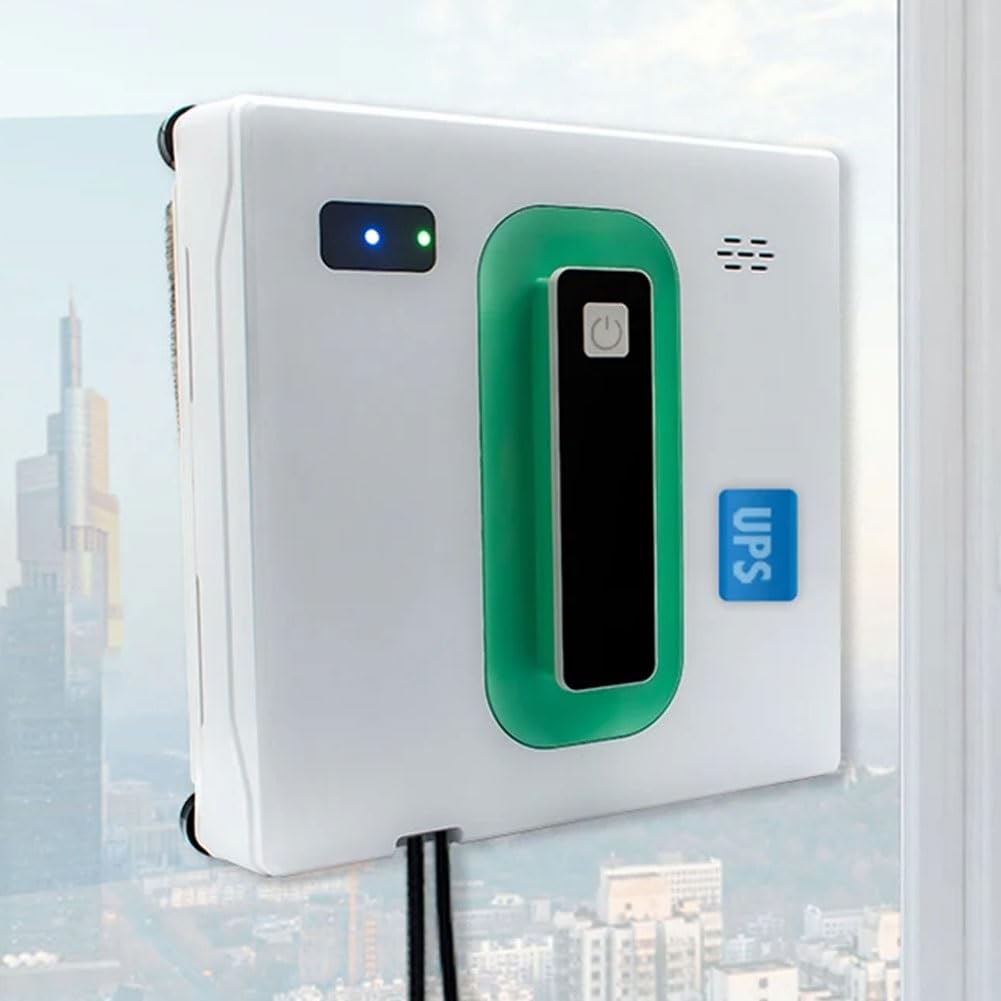FHRKA 2500Pa Window Cleaner Robot Smart Window Cleaning Robot,3000 Pa Powerful Suction Capability,Robot Window Cleaner