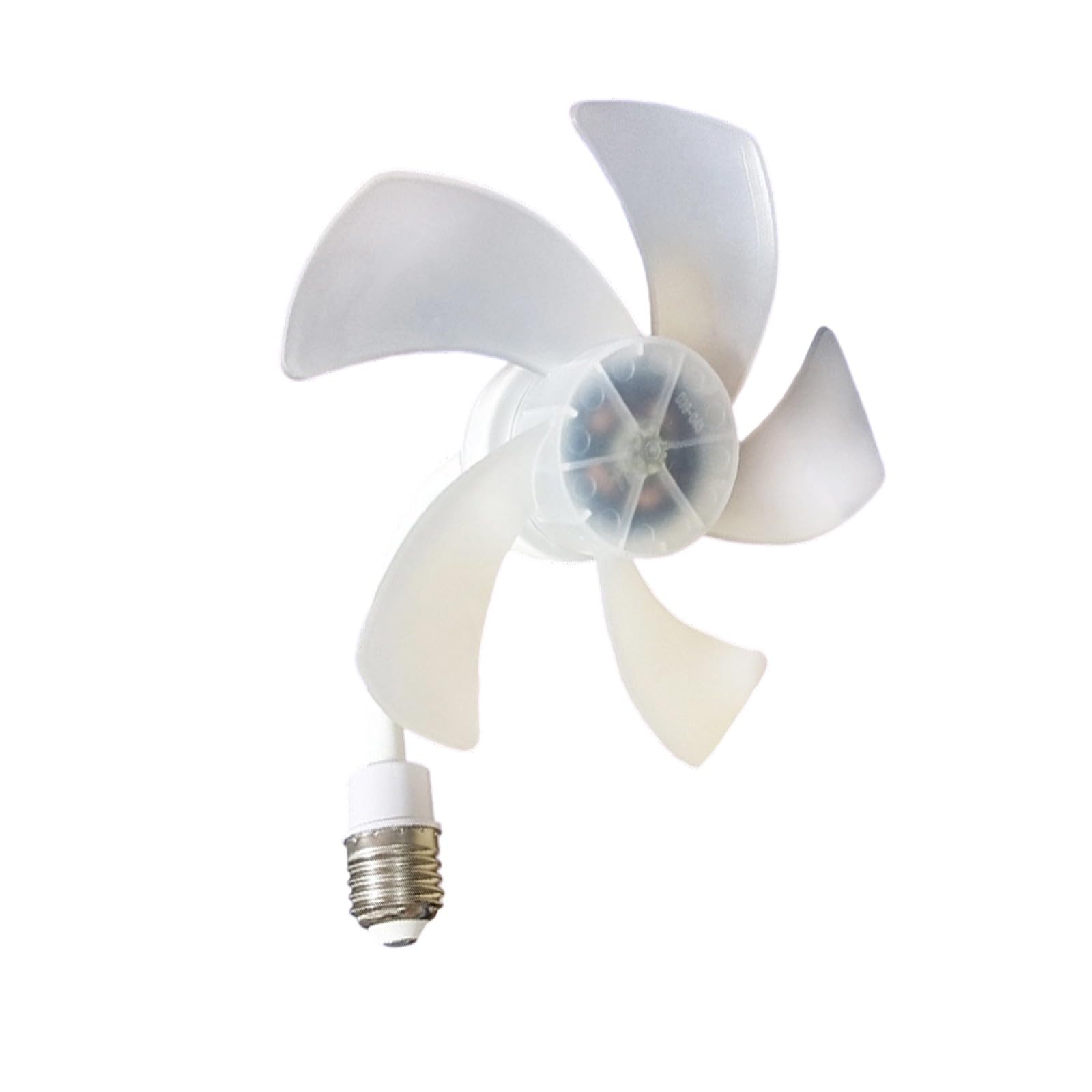 ljhnba E27 Ceiling Garage Light Efficient Ceiling Fan Practical LED Bulb Fan Texture Suitable for Warehouse Workshop Portable Bedroom Cooling