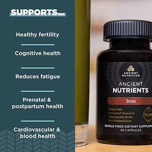 Ancient Nutrition Iron Supplement, Supports Response to Fatigue and Stress - image 3