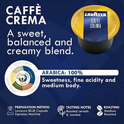 LAVAZZA Coffee Maker Omnia, Single Serve Espresso Machine with BLUE