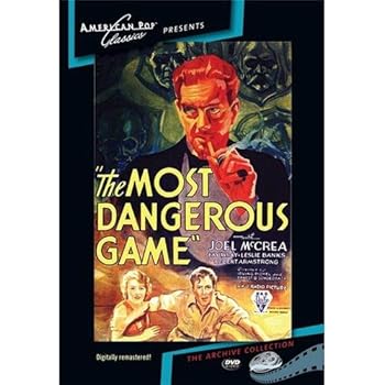 DVD The Most Dangerous Game Book