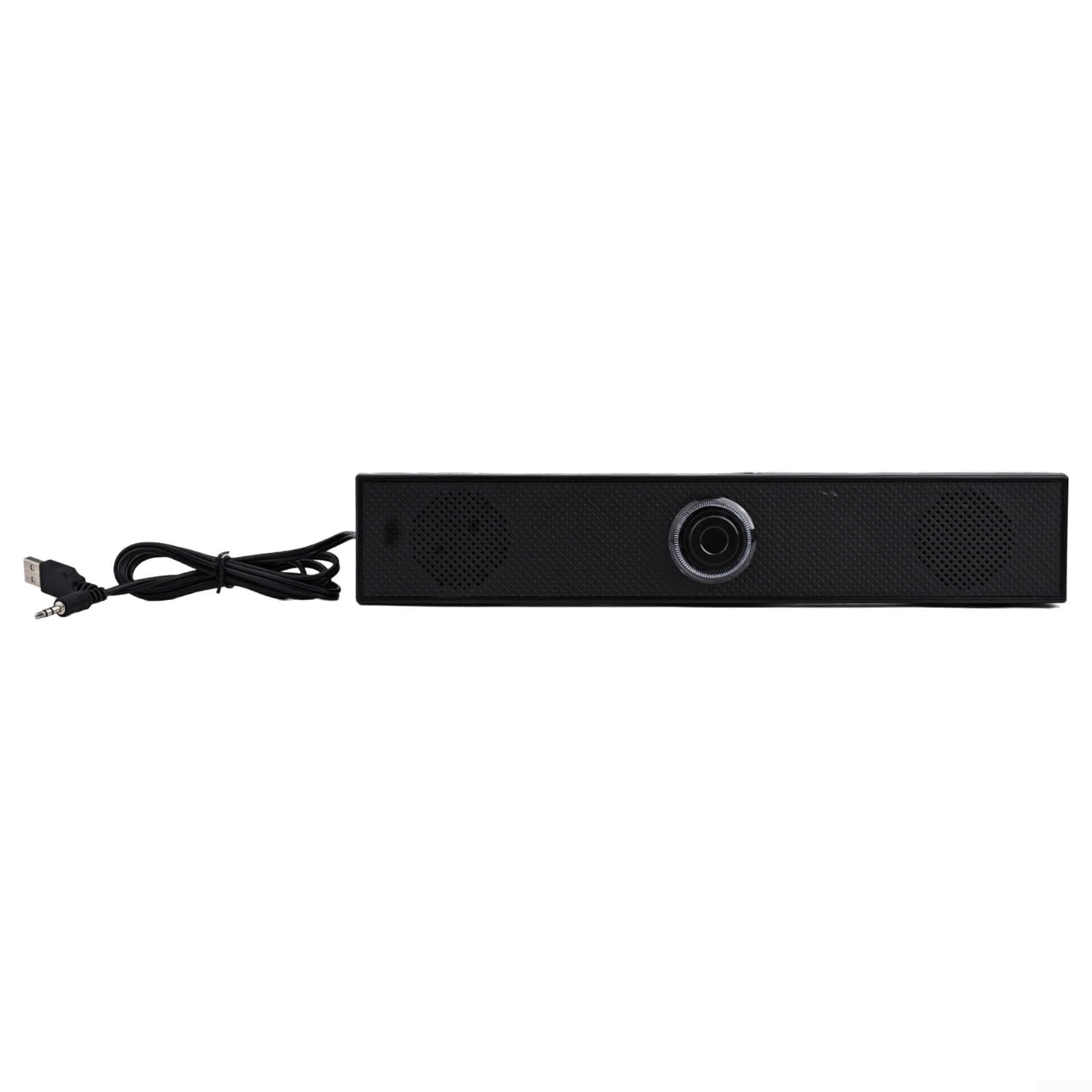 Soundbar cablata e wireless per TV PC Laptop, barra audio surround home theater alimentata da USB, altoparlante compatto e sottile con audio di alta qualità, costruzione per PC, nero, 31,5x5,6x6 cm Soundbar cablata e wireless per TV PC Laptop, barra audio surround home theater alimentata da USB, altoparlante compatto e sottile con audio di alta qualità, costruzione per PC, nero, 31,5x5,6x6 cm