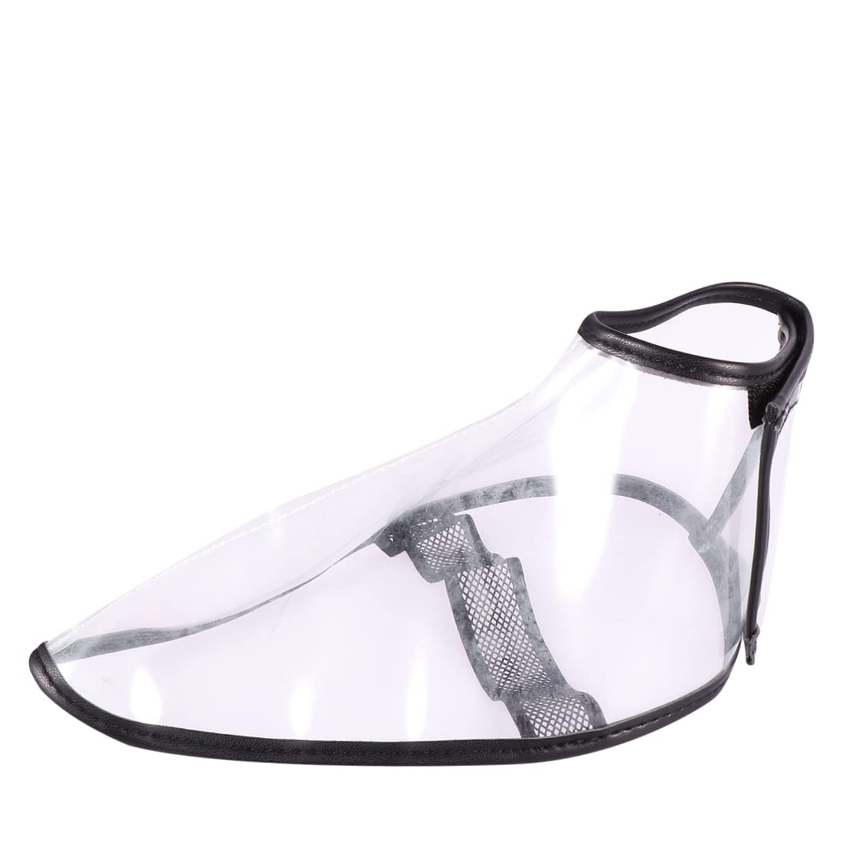 Beaupretty Fundas para Zapatos de Silicona Protección contra Cabello para Peluquería, L Transparente, Práctica y Removible para Profesionales