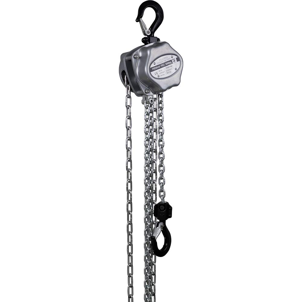 Planeta G10311 Flaschenzug Premium Pro, Tragfähigkeit 500 kg, Hub 3.00 m, Bedienlänge 2.50 m