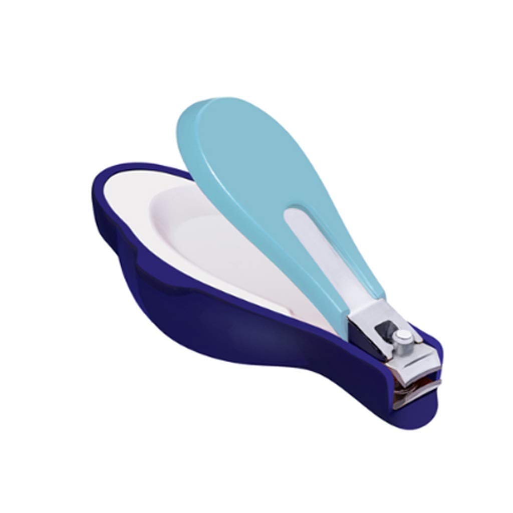 Juego de manicura cortaúñas para bebés, cortaúñas para recién Nacidos y bebés, cortaúñas Individuales de Lujo y Seguros para Proteger Las uñas sensibles, Regalo portátil (Color: B) (C)
