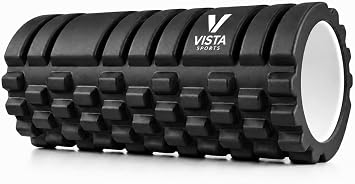 Foam Roller for Deep Tissue Muscle Massage Trigger Point Muscles Enhance Recovery for Physical Therapy and Rehab Black