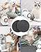 10Pcs Hepa Filter Sponge Replacement Accessories Fit for Neabot//Neakasa P1 Pro Pet Grooming Kit & Vacuum 3.77inch Diameter Circle