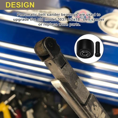 Rolamento de lixadeira de correia pneumática 3037PAS serve para conjunto de polia de ferramenta pneu