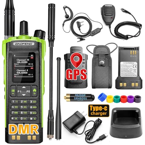 BAOFENG DM32 DM-32UV DMR Radio | Walkie Talkies Long Range | Digital Two-Way...