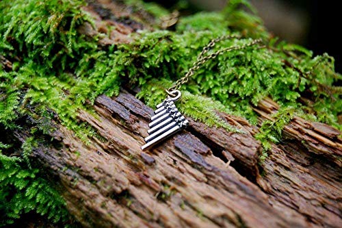 Enchanted Leaves - Peter Pan Flute Pipes Necklace - Cute Peter Pan Tiny Charm Necklace #TOP2