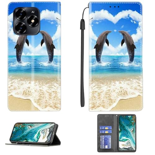 Custodia Comaptibile per IHunt S25 Ultra Case Cover Supporto Premium in PU con 9H HD Vetro Temperato CPT19