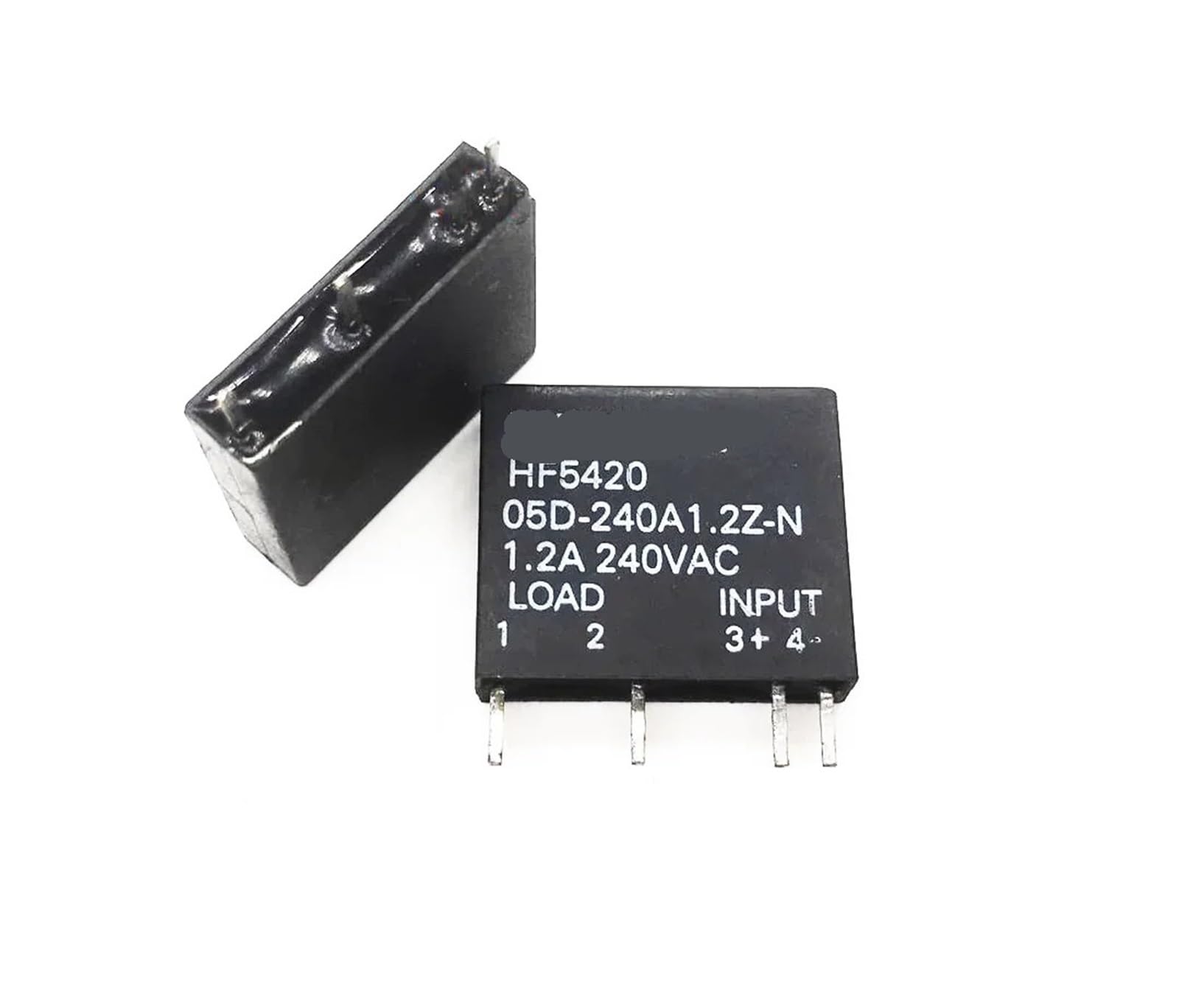 Relé 4PIN HF5420 05D-240A1.2Z-N componente electrónico de conmutación 1.2A micro relés pack x10 2