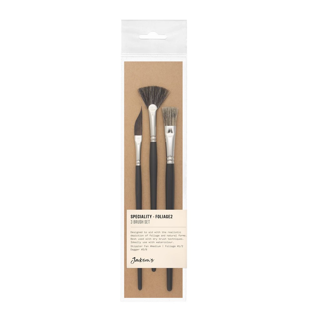 JAckson's : Speciality Brush Set : Set of 3