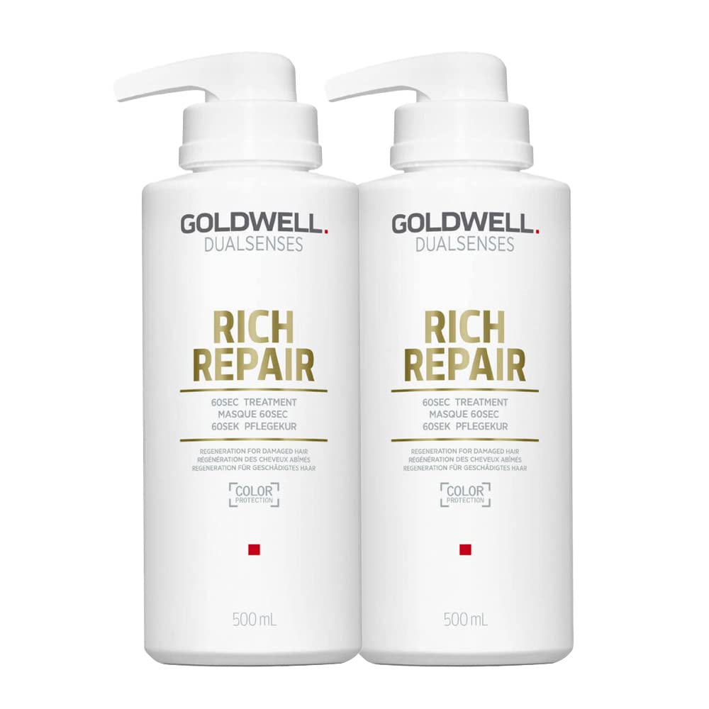 Goldwell Dualsenses Rich Repair Restoring 60Sec Treatment 500 ml x 2