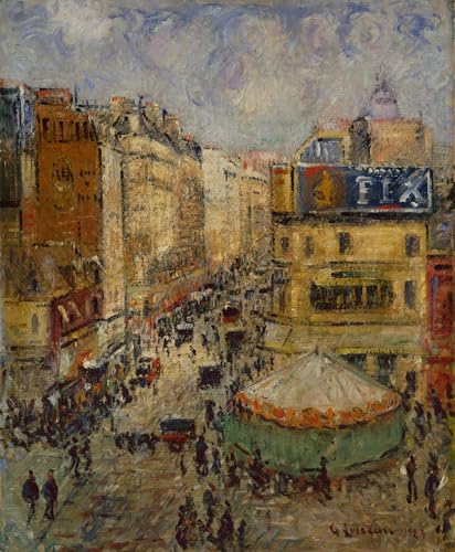 Tableau Toile Gustave Loiseau pour Habiller un Grand Mur Vide de Salon 60x90