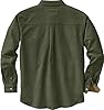 Legendary Whitetails Men's Buck Camp Flannel Shirt Long Sleeve, Army, M UK #2