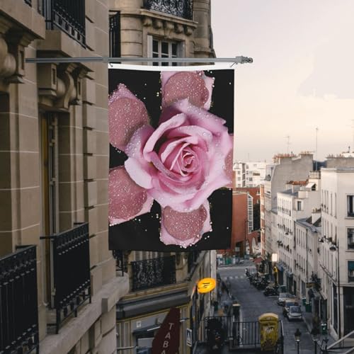 Bannières extérieures toutes saisons et drapeau maison double face