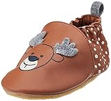 875190-10-93 Robeez Unisex Baby Little Stag Krippenschuh, Mokkka-Braun, 22 EU