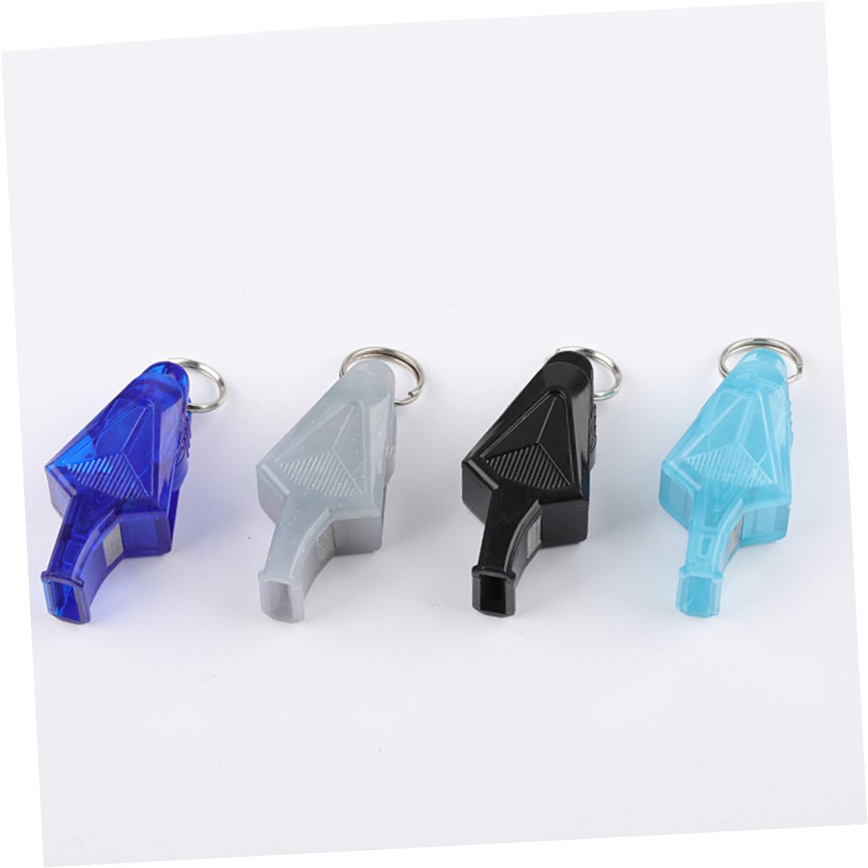 INOOMP 4 Set Fischietti Silbatos para Arbitri Cheerlea Auto Corsa di Calcio di Emergenza ABS