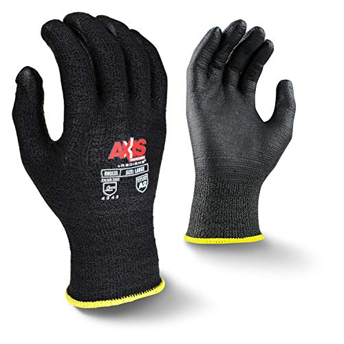 🛒 Crazy Deals Radians RWG532XL Axis Touchscreen Cut Protection Level A2 Work Gloves, Pair, X-Large (Pack of 12)