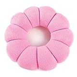 ADVENTURER'S BAG Koehler Decorative Portable Flower Shaped Pink Posy Soft Travel Pillow
