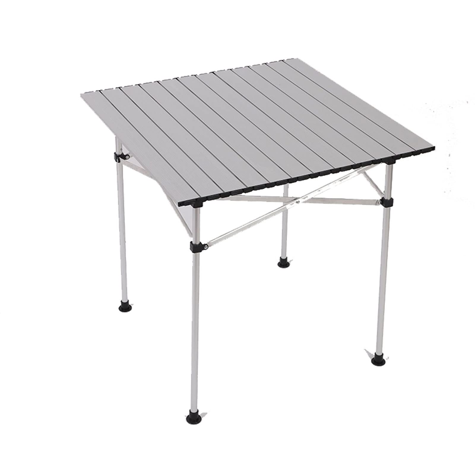 Aluminiowy przenośny składany stół i krzesła na piknik, kemping, wędkarstwo, podróże, z wysuwanym stołkiem, teleskopowym siedzeniem, lekki zestaw mebli składanych
