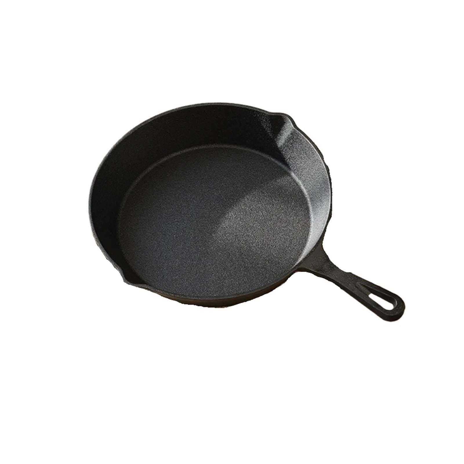 Sarten Tortilla Sartén de hierro fundido con boquilla antiadherente for cocinar en interiores y exteriores(8 inch)