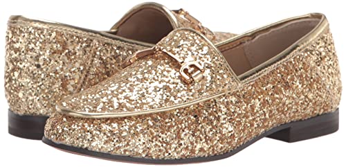 Sam Edelman Girls Loraine Kids Loafer, Amber Gold, 4 Big #TOP6