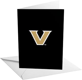 Desert Cactus Vanderbilt University 5x7 Inch Greeting Card Commodores VU Single Folded Cardstock with Envelope Party Celebration Officially Licensed (5x7 Card A - Birthday)