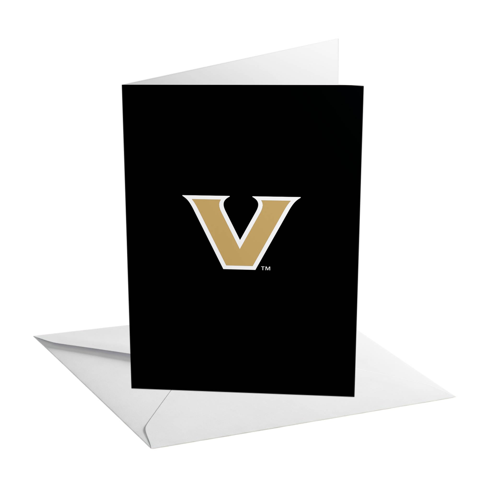 Desert Cactus Vanderbilt University 5x7 Inch Greeting Card Commodores VU Single Folded Cardstock with Envelope Party Celebration Officially Licensed (