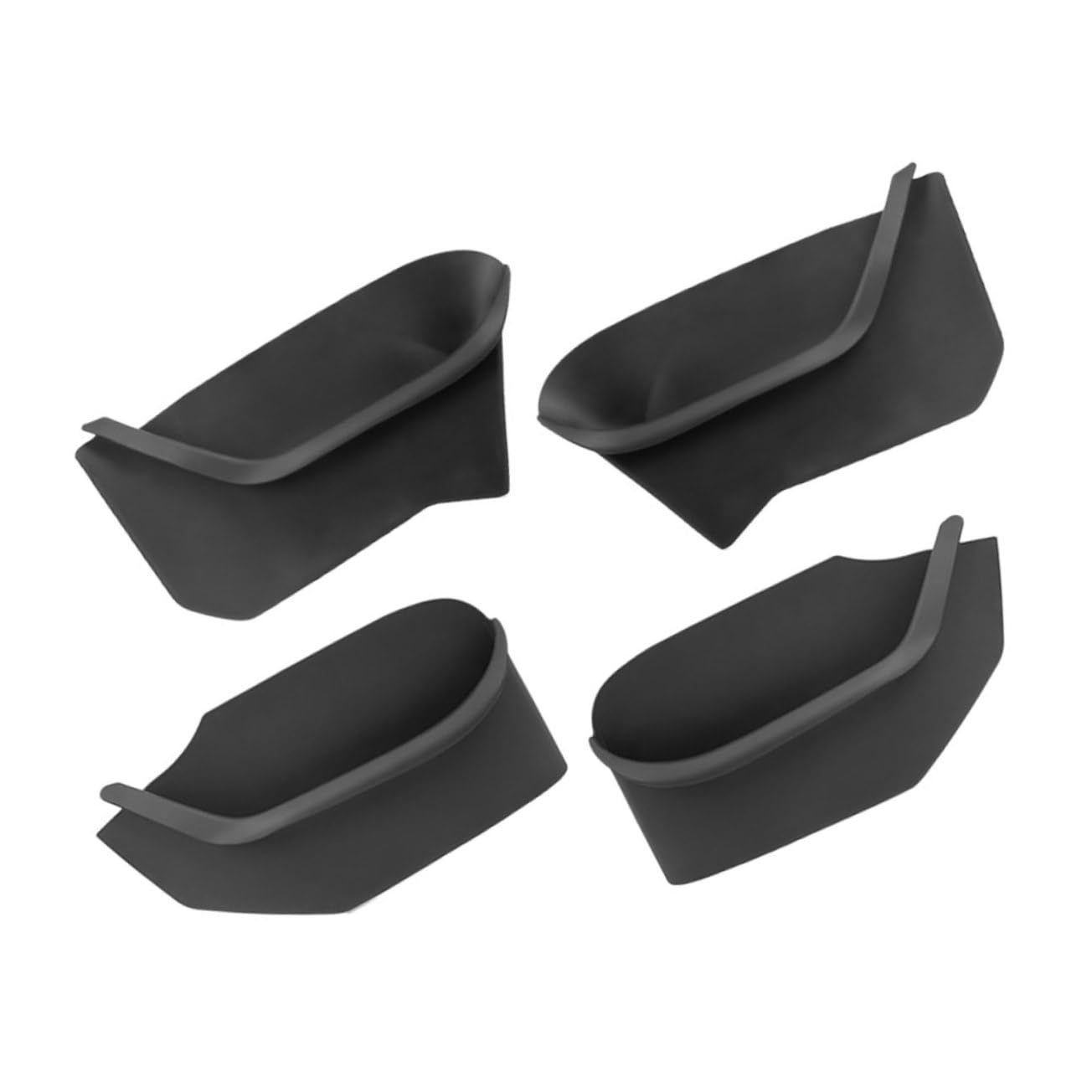 Boîte de rangement pour portière Tesla Modèle Y en lot de 4 pièces d'organisation
