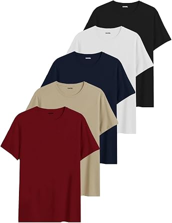 Womens Basic T-Shirt   100% Cotton   Comfortable Cut   Suitable for Daily Use