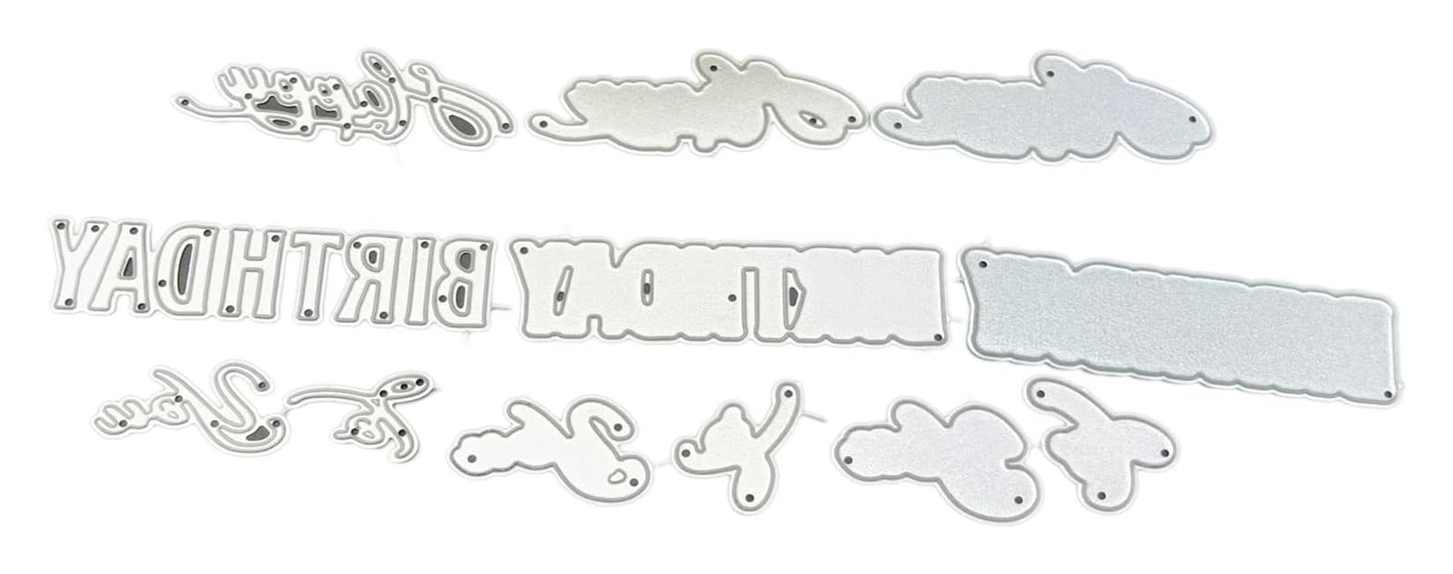 Set Di Fustelle In Metallo Per Scrapbooking, Tema Campeggio, 8,3 X 4,9 Cm, Fai Da Te