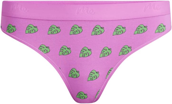 MeUndies – Women’s Stretch Cotton Mid Rise Thong - Comfortable Panties –Amazon Exclusive Fabric