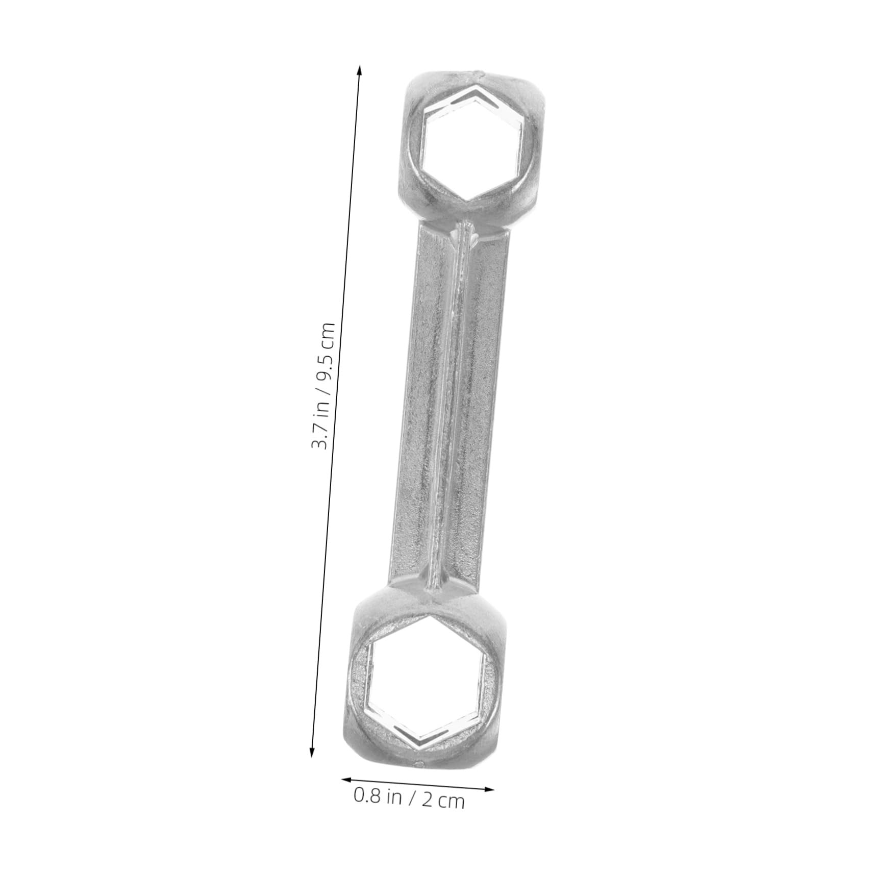 FOYTOKI Adjustable 6-Sided Wrench Kit Compact Size for Easy Maintenance for Bicycle Motorcycle and Car Repair