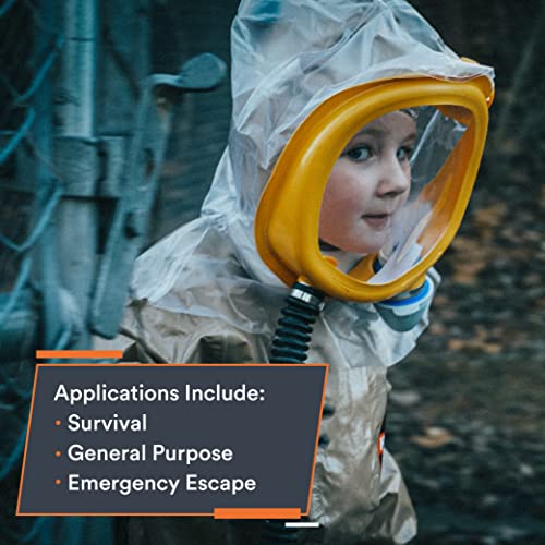 MIRA Safety CM-3M CBRN Child Escape Respirator | Infant Gas Mask with PAPR | Protection for Kids’ Respiratory Organs against Toxic Threats - Thumbnail 5