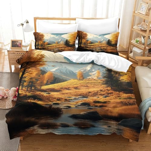 Housse de couette hypoallergénique grand format pour grand lit double - 3