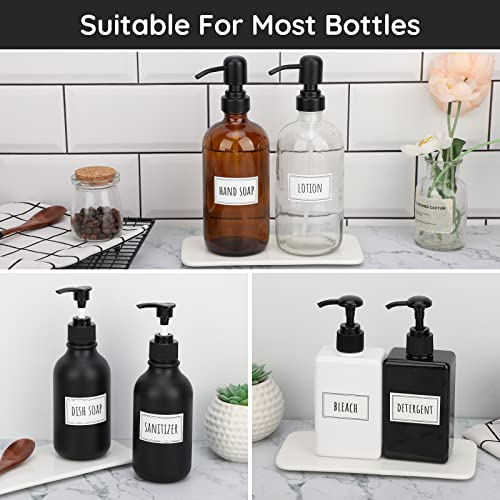 Image of Segbeauty Waterproof Labels for Bottles, 36PCS Laundry Labels Bathroom Labels for Organizing, Self-Adhesive Removable Cleaning Label Soap Stickers for Bathroom Kitchen Laundry House Organization