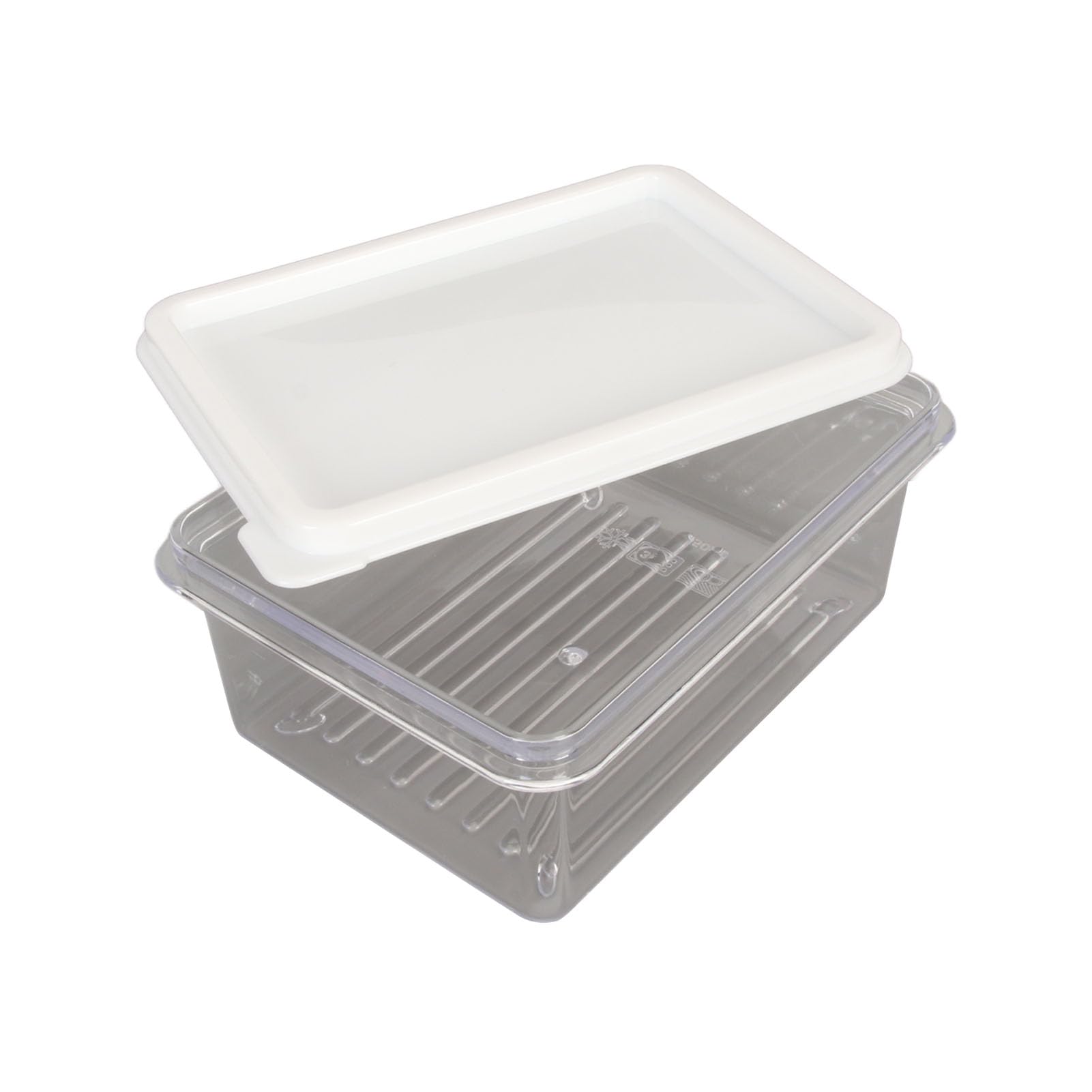 ButterVault | Duurzame plastic botervloot met deksel - grote